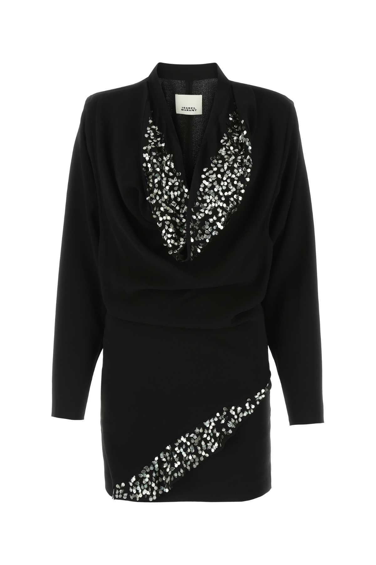 Isabel Marant Lazeli Dress — Black