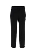 Pantalón Balmain de lana virgen — Negro