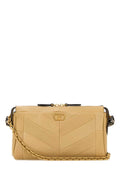 Valentino Garavani Panthea Crossbody Bag — Beige