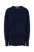 Jil Sander Cashmere Oversize Sweater — Navy