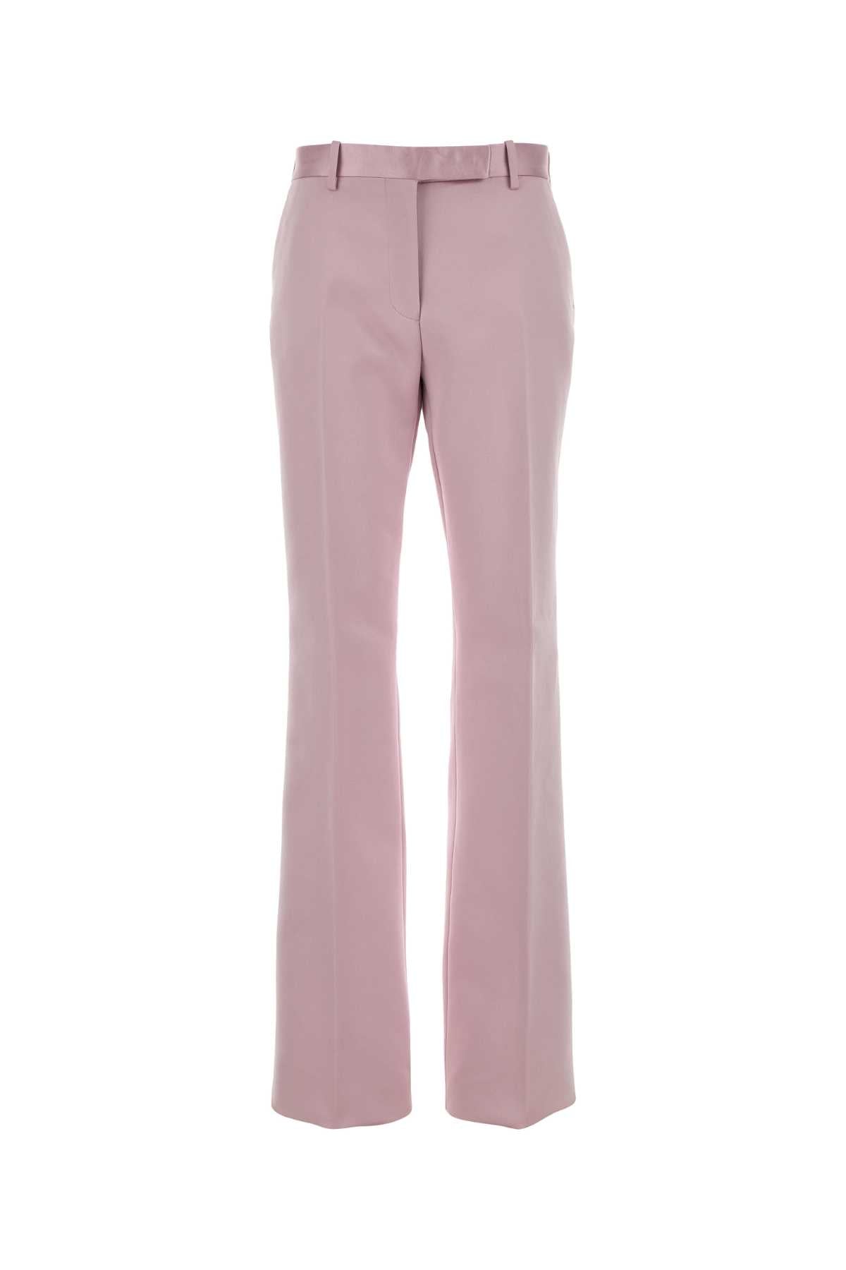 Tom Ford Cotton Silk Trousers — Pink