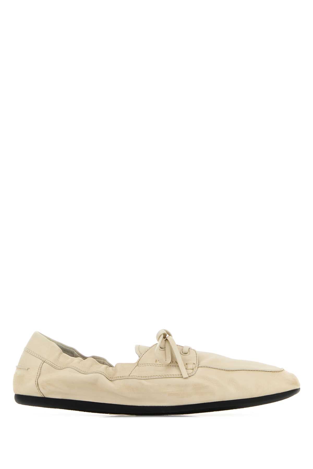 Prada Shoes Loafer — Beige