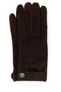 Gucci Elysees Gloves — Brown