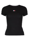 Tommy Hilfiger Jeans Badge T-Shirt — Black