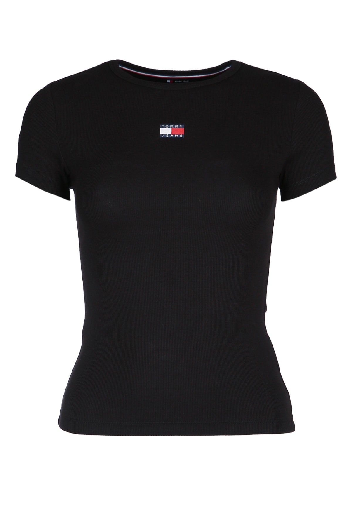 Tommy Hilfiger Jeans Badge T-Shirt — Black