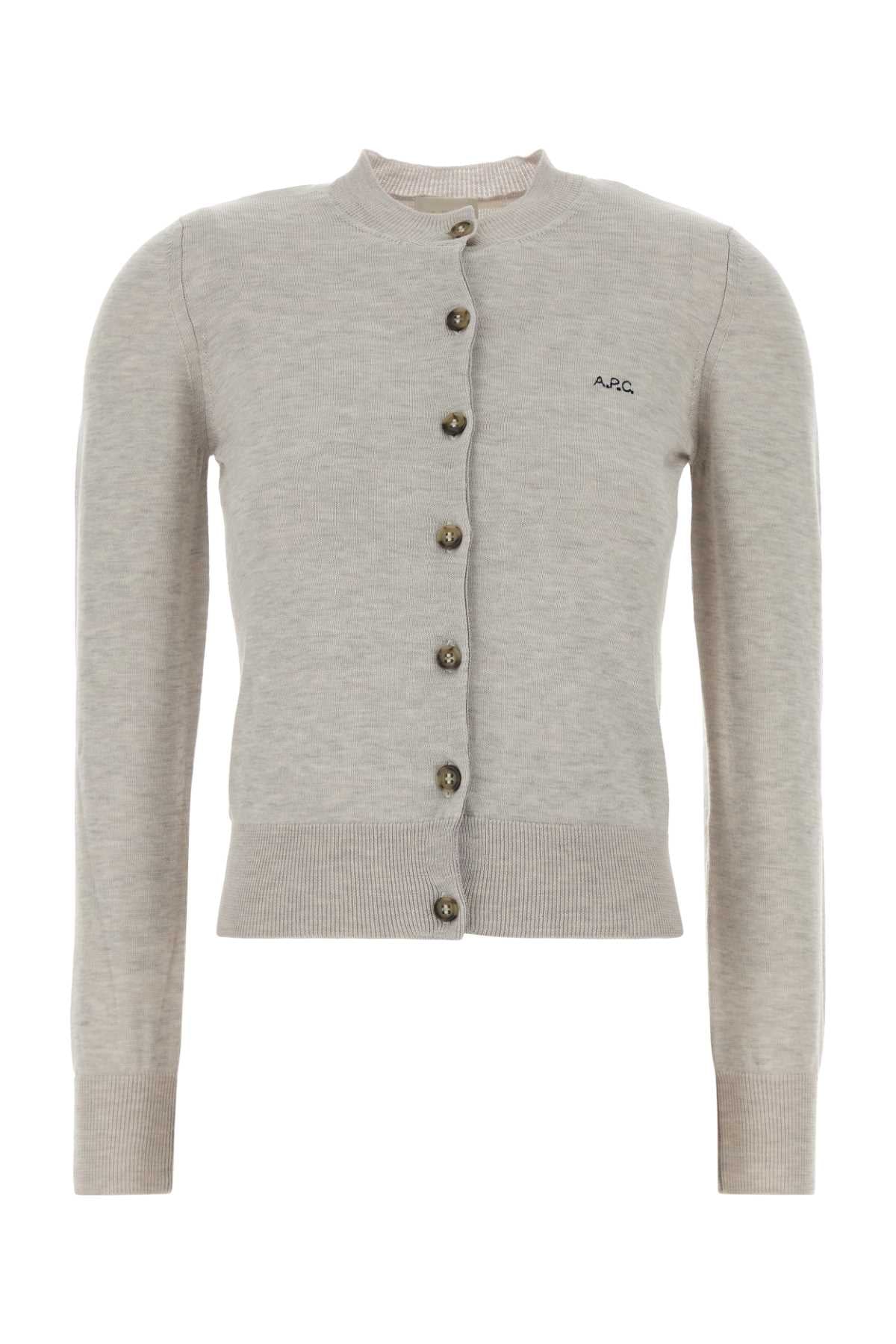 A.P.C. Rosa Cardigan — Gray