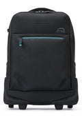 Piquadro Wheeled Carry-On Travel Bag — Black