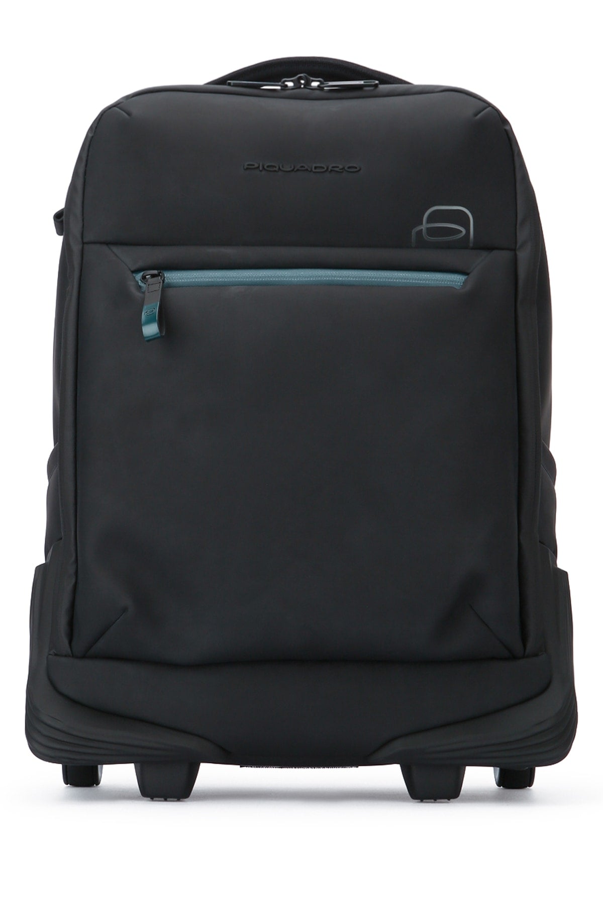Piquadro Wheeled Carry-On Travel Bag — Black