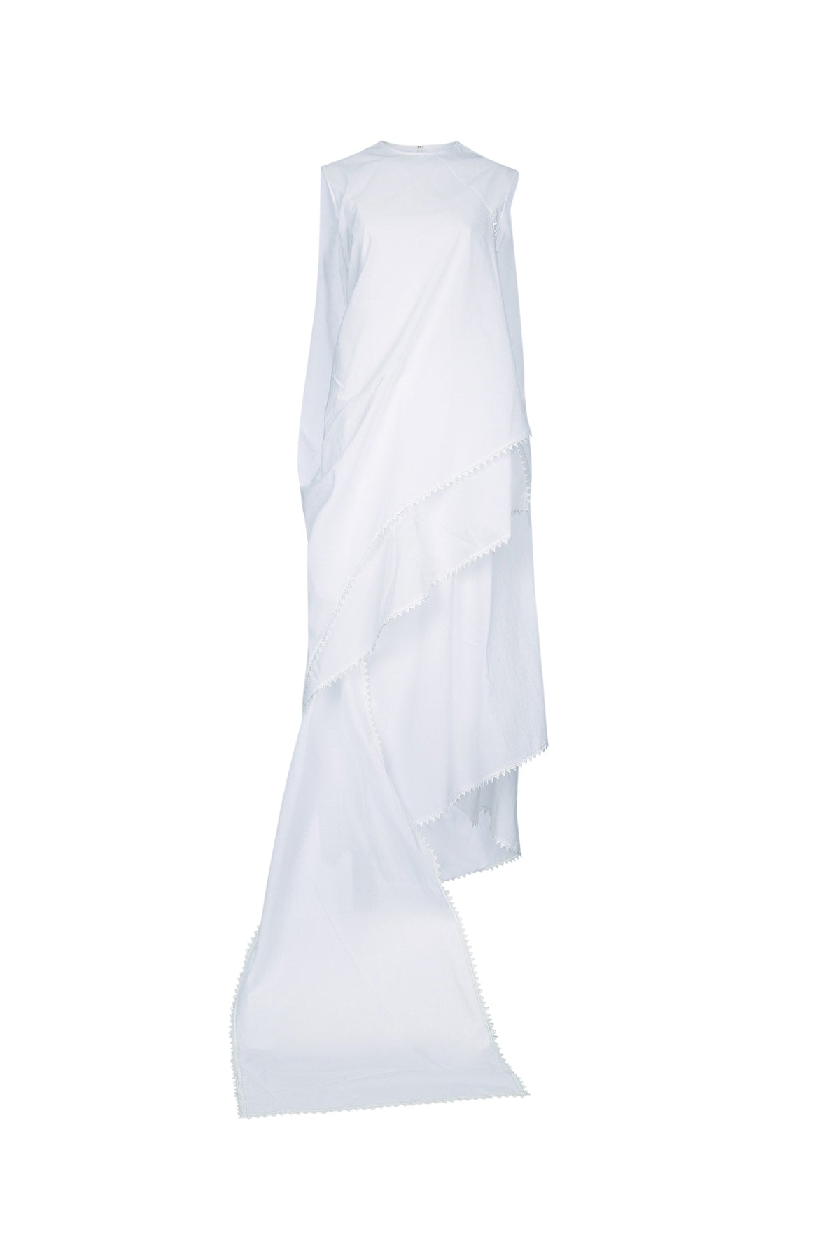 Jacquemus La Robe Traversin Dress — White