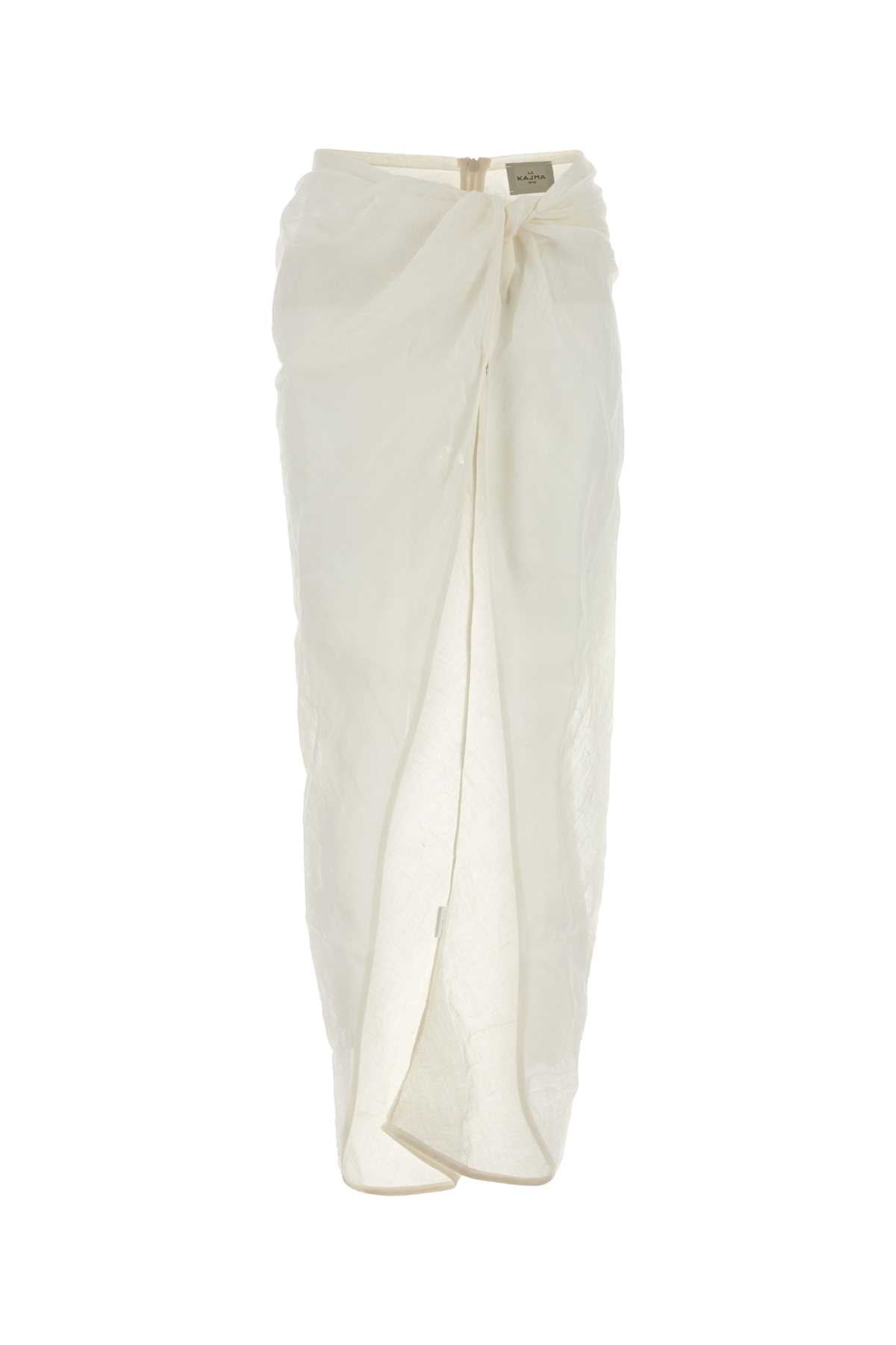 Le Kasha Skirt Skirt — White