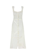Marine Serre Household Dress — White