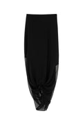 MM6 Maison Margiela Skirt Skirt — Black