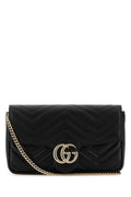 Bolso de hombro Gucci GG Marmont — Negro
