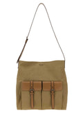 Prada Route Shoulder Bag — Khaki