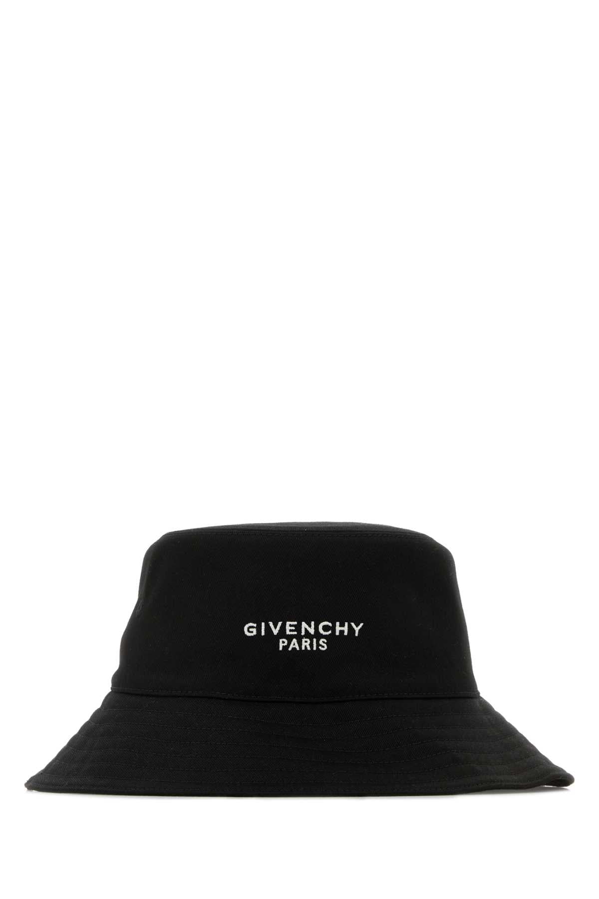 Givenchy Cotton-Blend Bucket Hat — Black