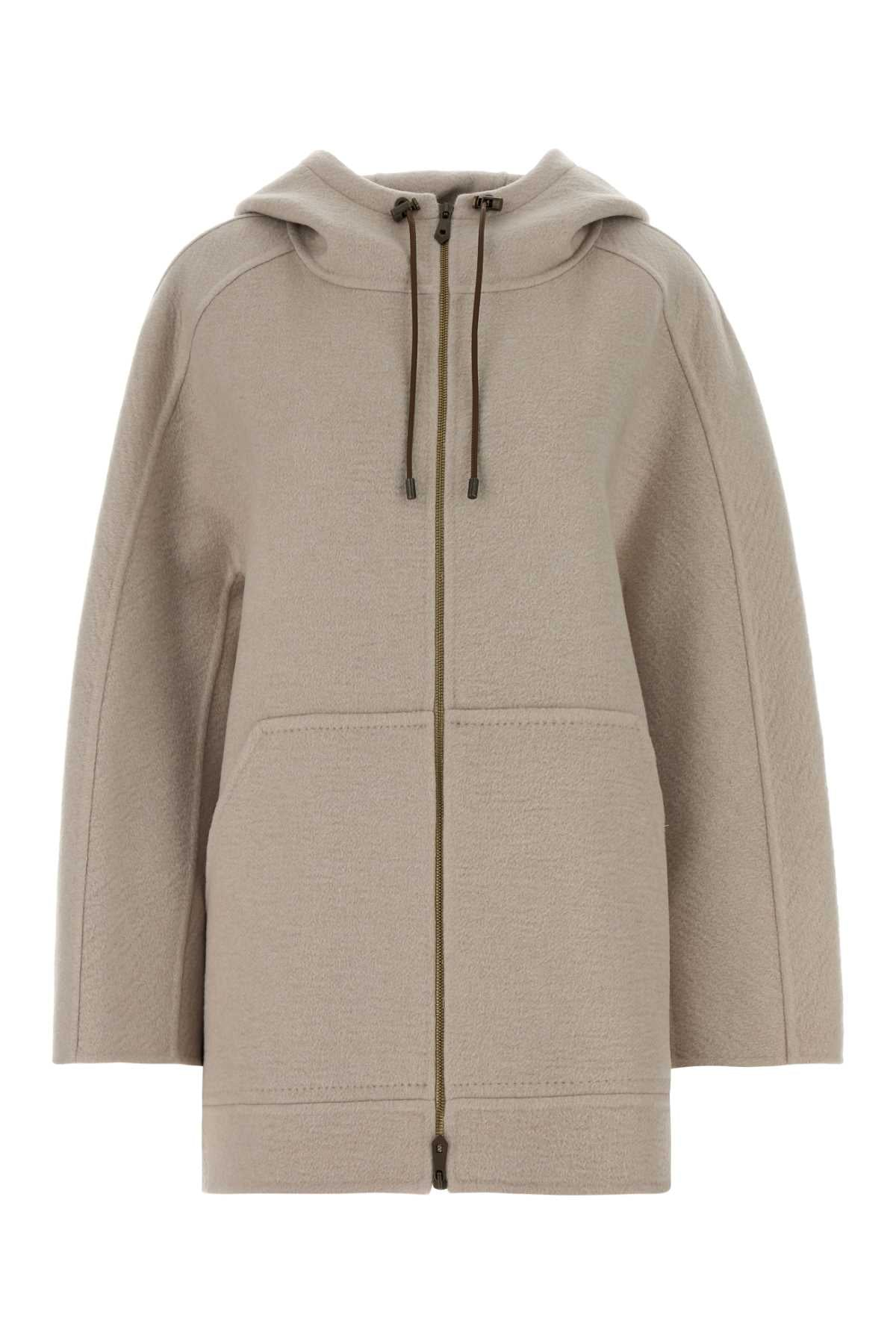 Atelier 100% Cashmere Coat — Beige
