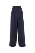 Givenchy 100% Wool Trousers — Navy