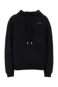 Off-White Arrow Leaves Reg Hoodie — Black