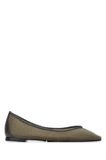 Jacquemus Les Ballerines Ovalo Flat — Khaki
