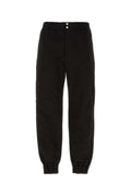 Alexander McQueen Cotton Jogger Jogger — Black