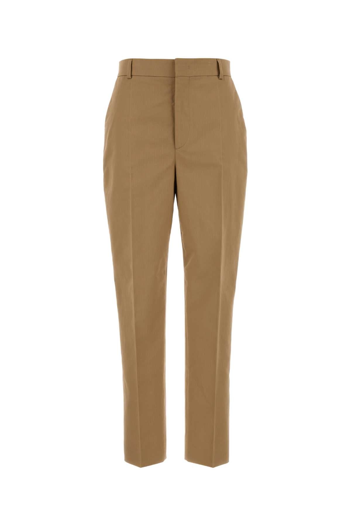 Moschino Cotton Trousers — Beige