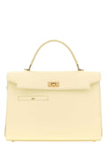 Anya Hindmarch Silky Top Handle Bag — Yellow