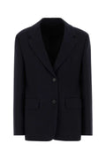 Prada Wool Blazer — Navy