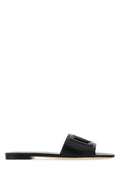 Dolce & Gabbana Vit.Liscio Slide Heel — Black
