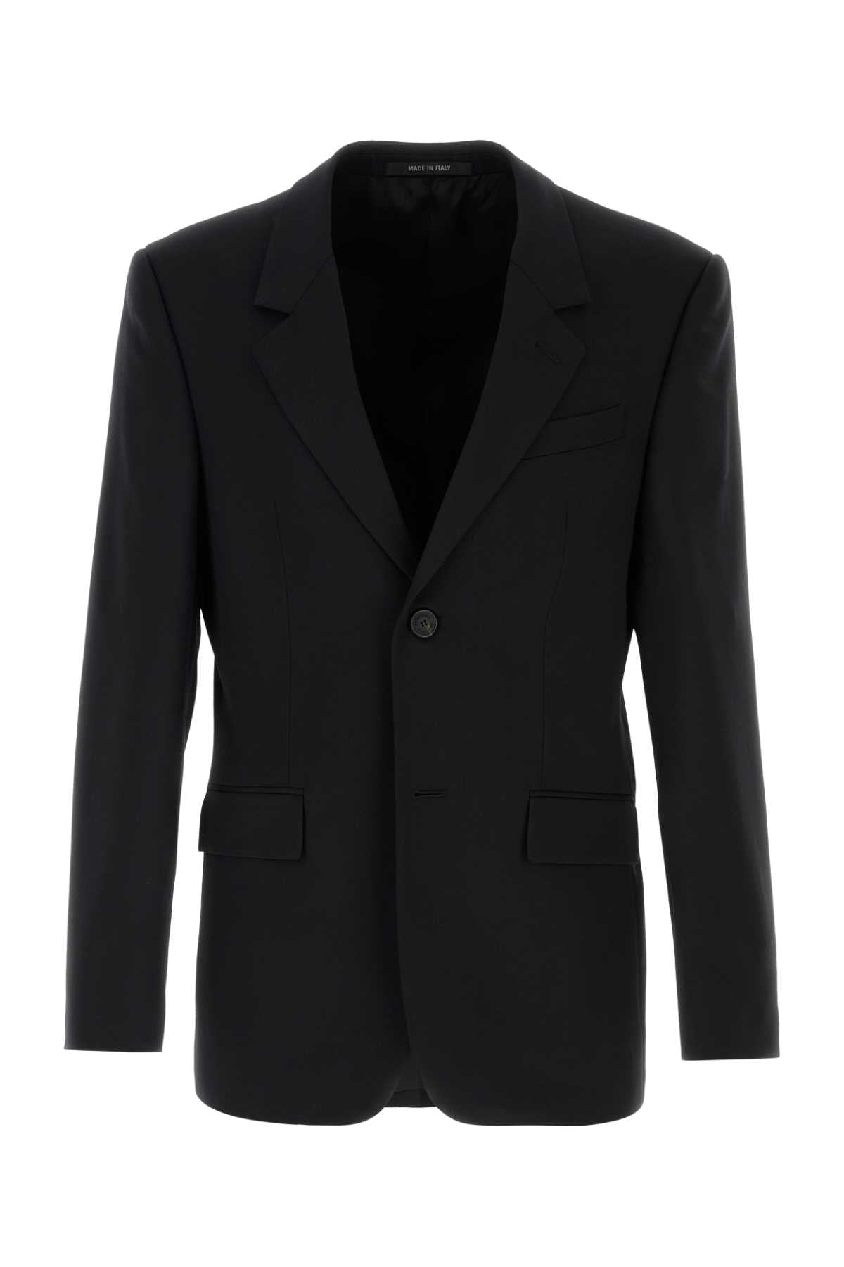 Balenciaga Wool Blazer — Black