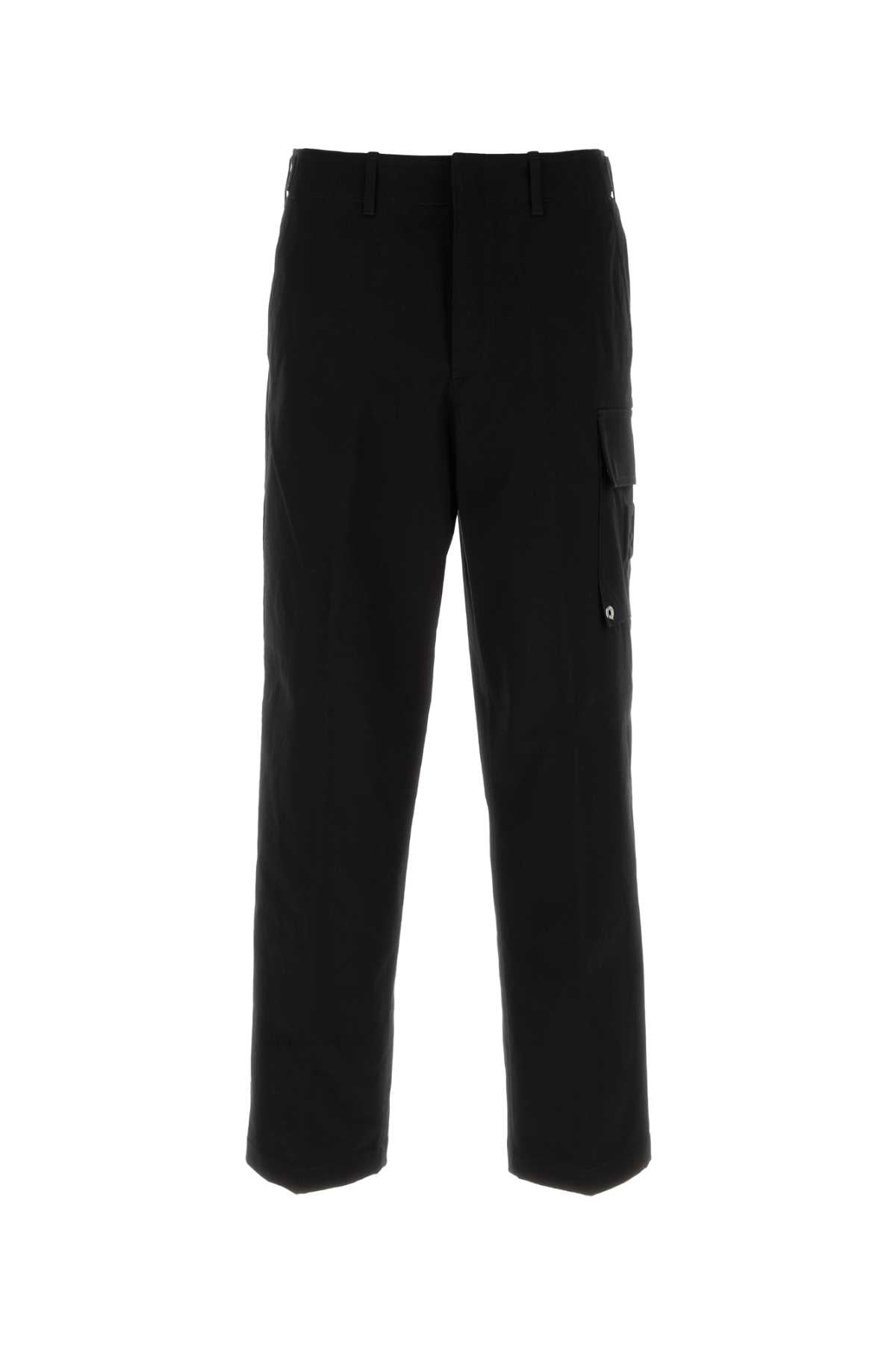 Fendi Rich Cargo Pants — Black