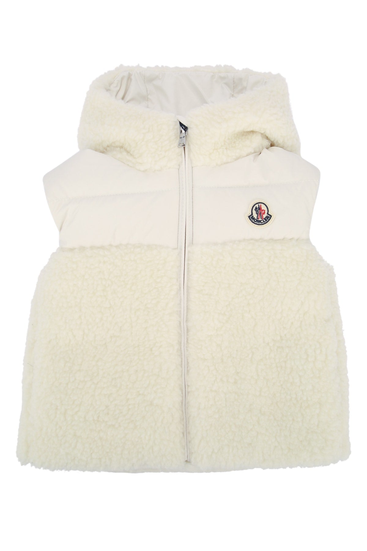 Moncler Jr Baby Vest — White