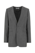 Moschino Virgin Wool Blazer — Gray