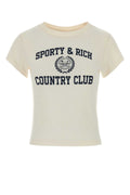 Sporty & Rich Country Club T-Shirt — White