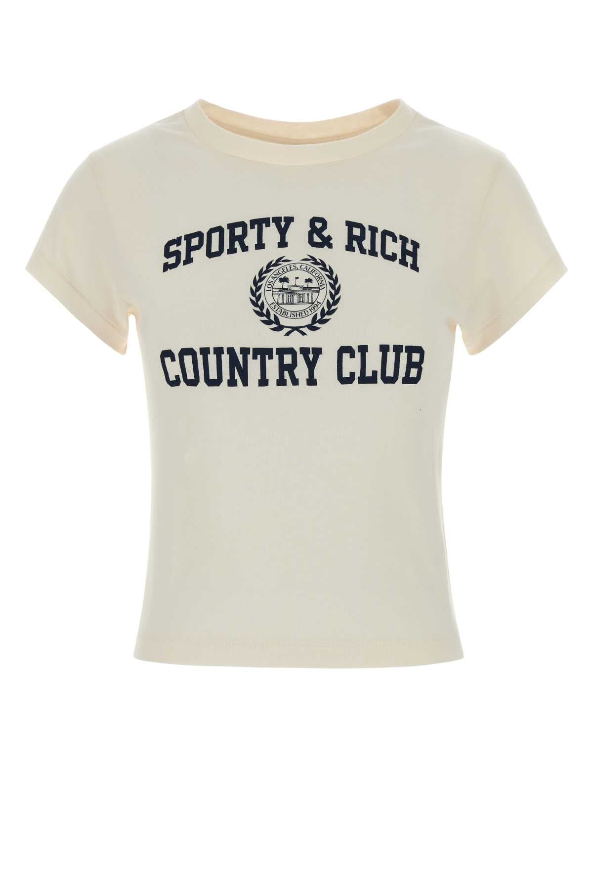 Sporty & Rich Country Club T-Shirt — White