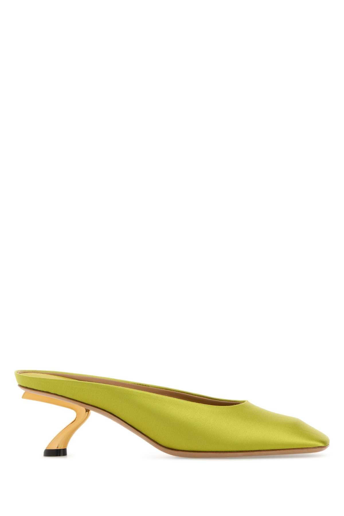 Ferragamo Safi Mule — Yellow