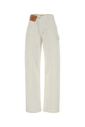 JW Anderson Twisted Workwear Jeans — White