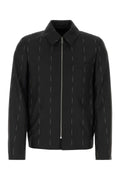Givenchy Monogram-Embroidered Jacket — Black