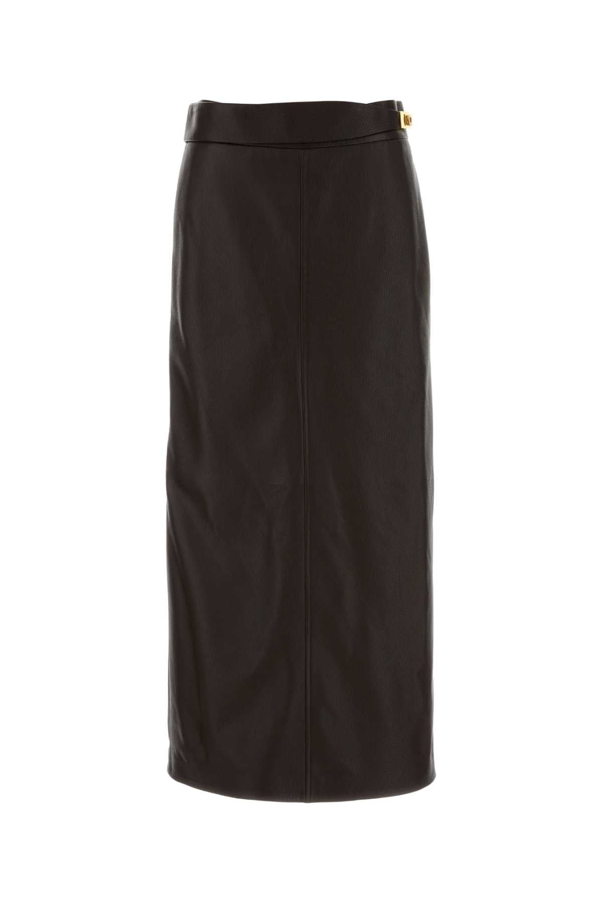 Ferragamo Skirt — Brown