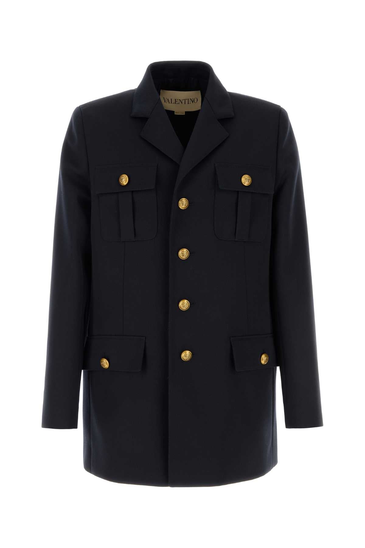 Valentino Garavani Collection Blazer — Navy