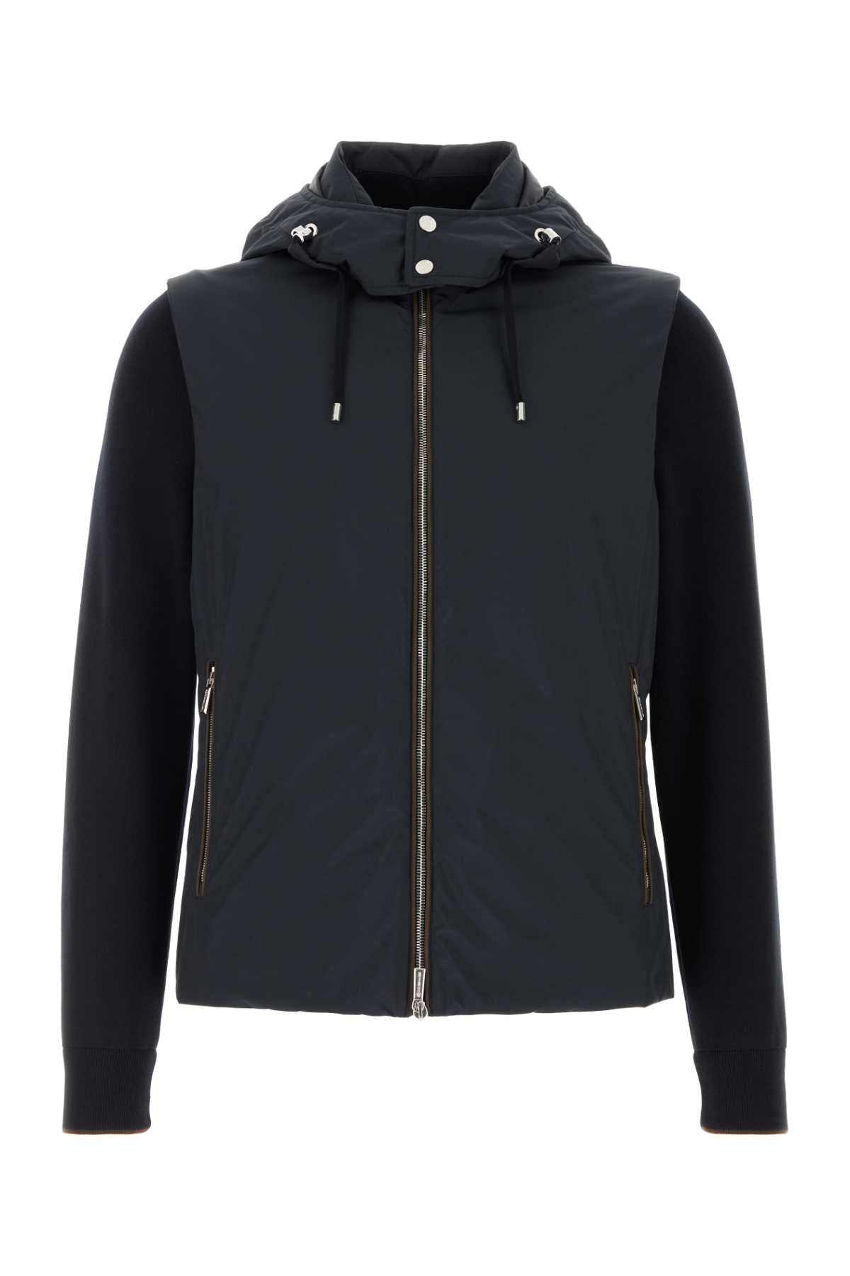 Moorer Evan Down Jacket — Navy