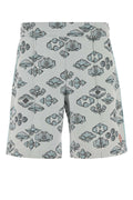 Casablanca Offwhitemulti Shorts — White