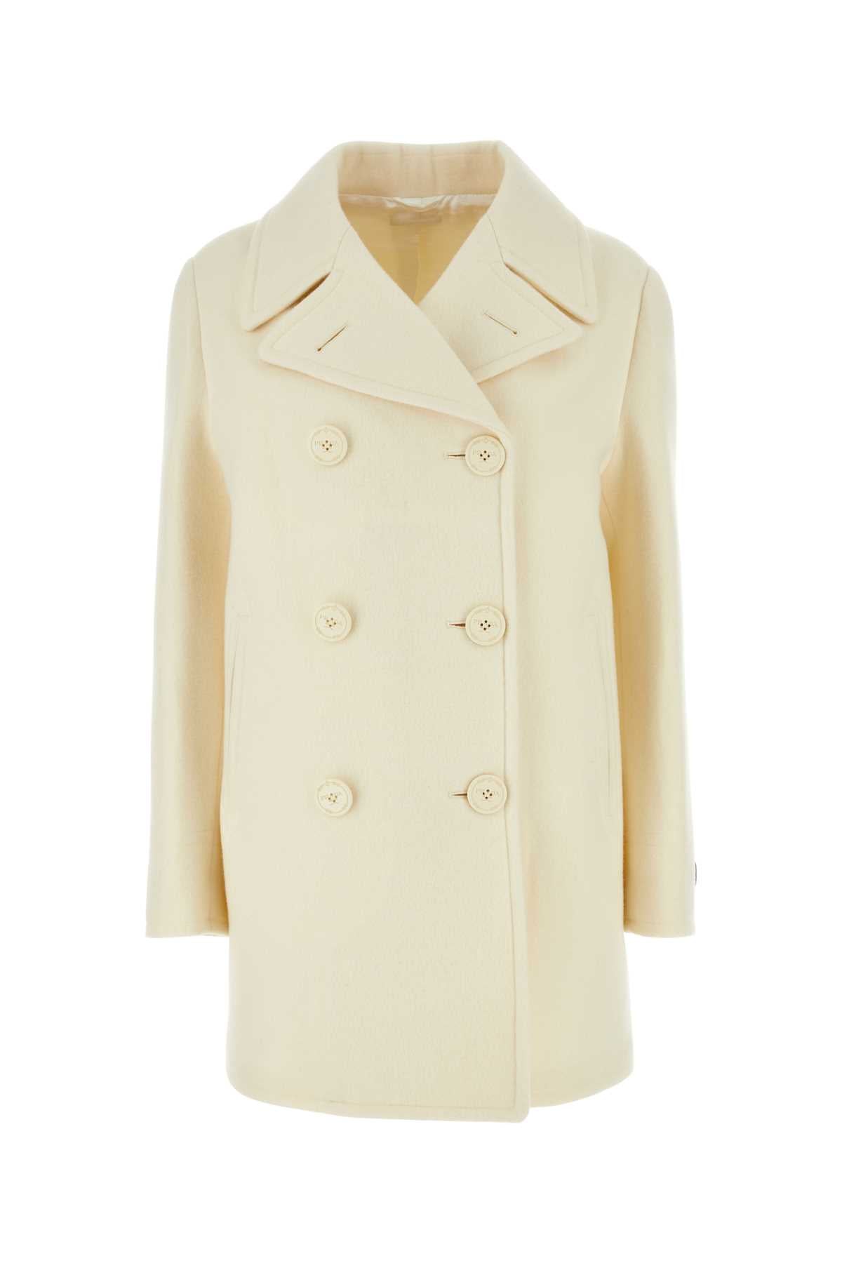 Prada Soprabito Coat — Beige