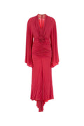 Blumarine Shiny Dress — Red