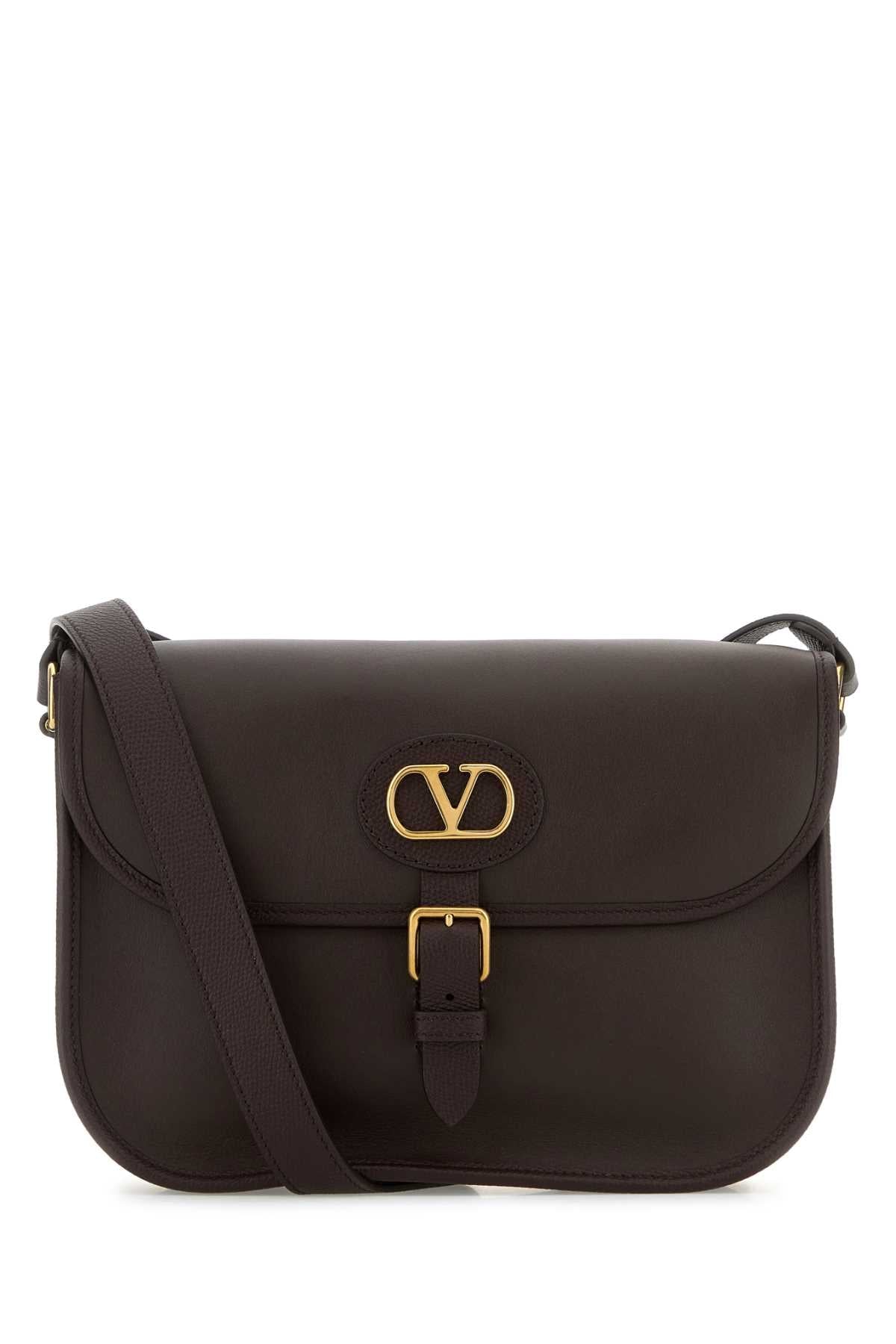 Valentino Garavani Antibes Crossbody Bag — Brown