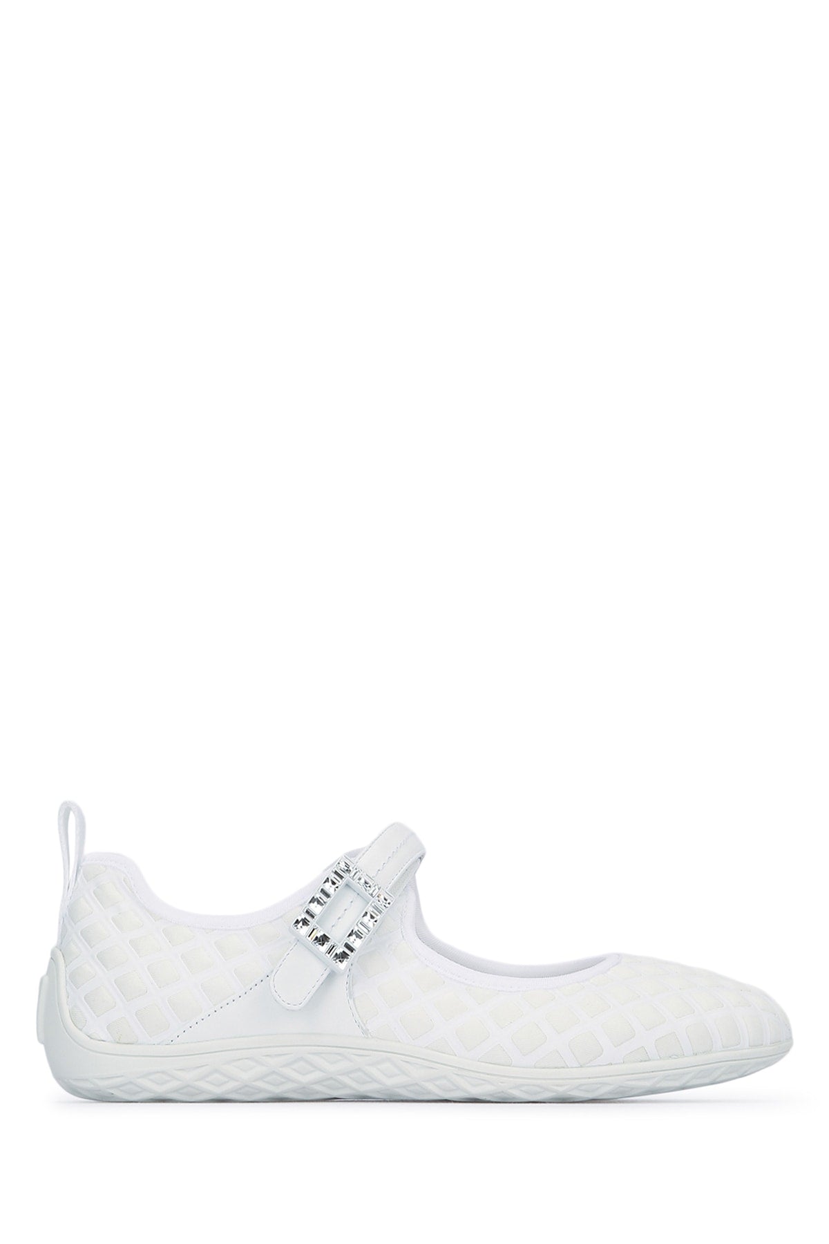 Roger Vivier Viv Up Sneaker — White