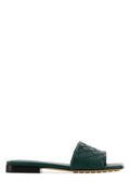 Bottega Veneta Parco Slide — Green