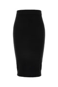 Saint Laurent Crayton Skirt — Black