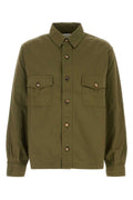 Saint Laurent Overshirt Overshirt — Green
