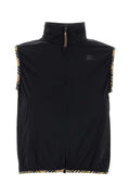 Burberry Stretch Nylon Vest — Black