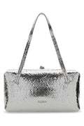 Jil Sander Goji Pillow Shoulder Bag — Silver